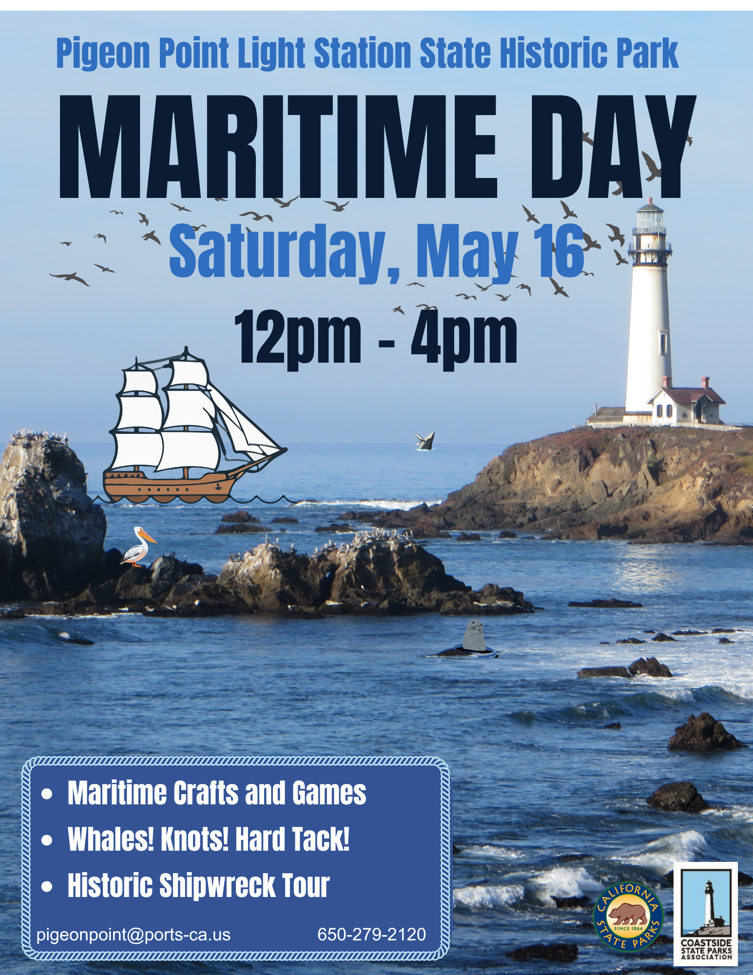 Flyer with information about Maritime Day